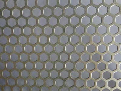 六角冲孔网 - 河北瑞聪丝网制品有限公司图片2